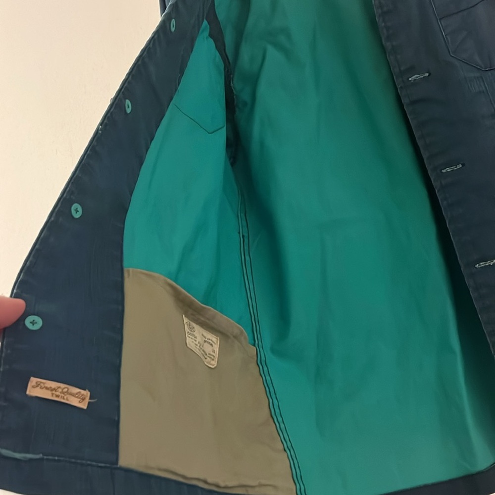 Scotch & Soda Recoloured Army Jean Shirt/Jacket - Picture 5 of 6